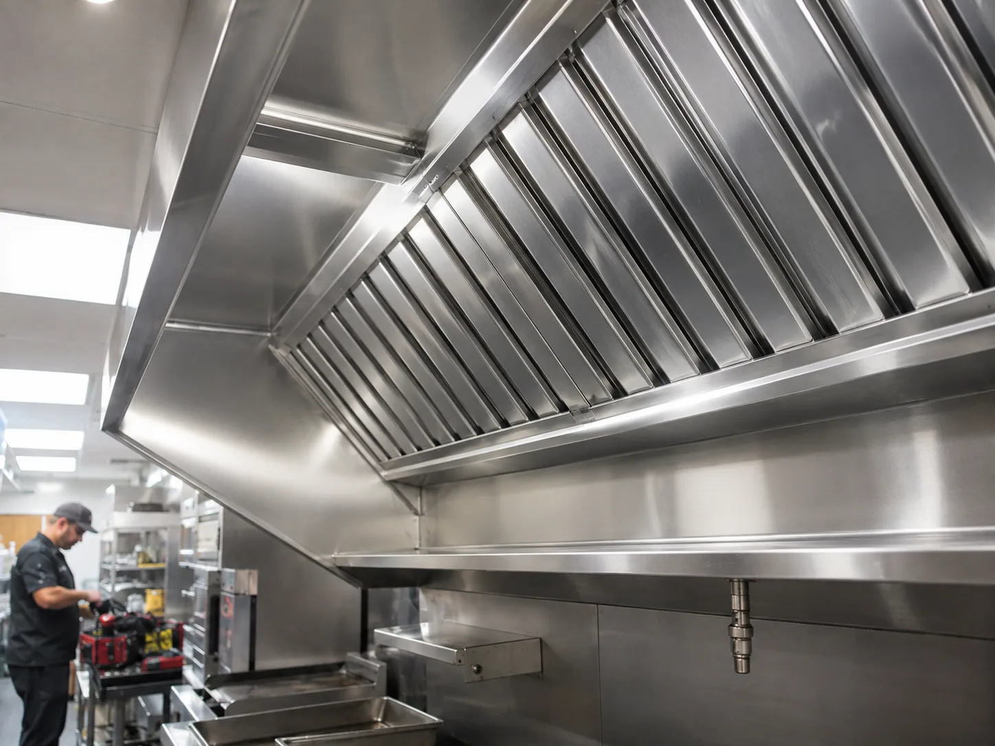 After cleaning: restored accessible canopy surfaces