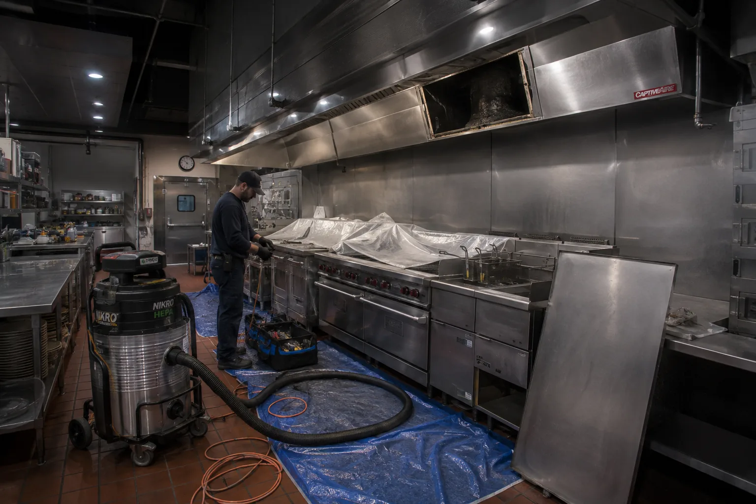 Commercial Kitchen Exhaust Duct Cleaning