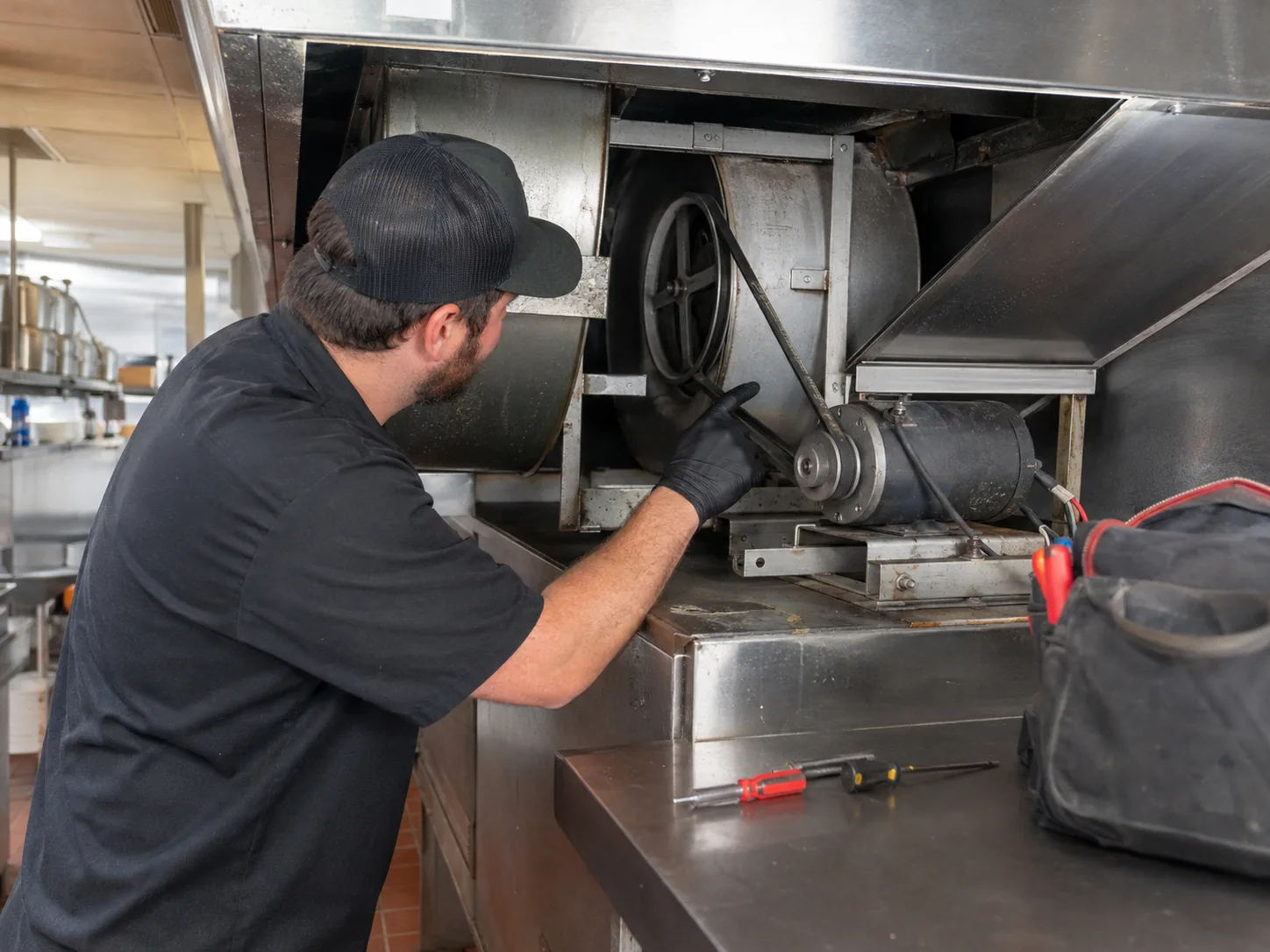 24/7 Commercial Kitchen Exhaust Fan Breakdown Assistance
