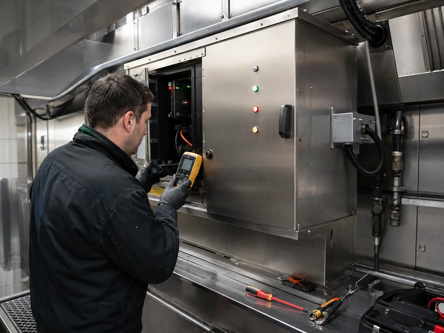 Operational checks after servicing