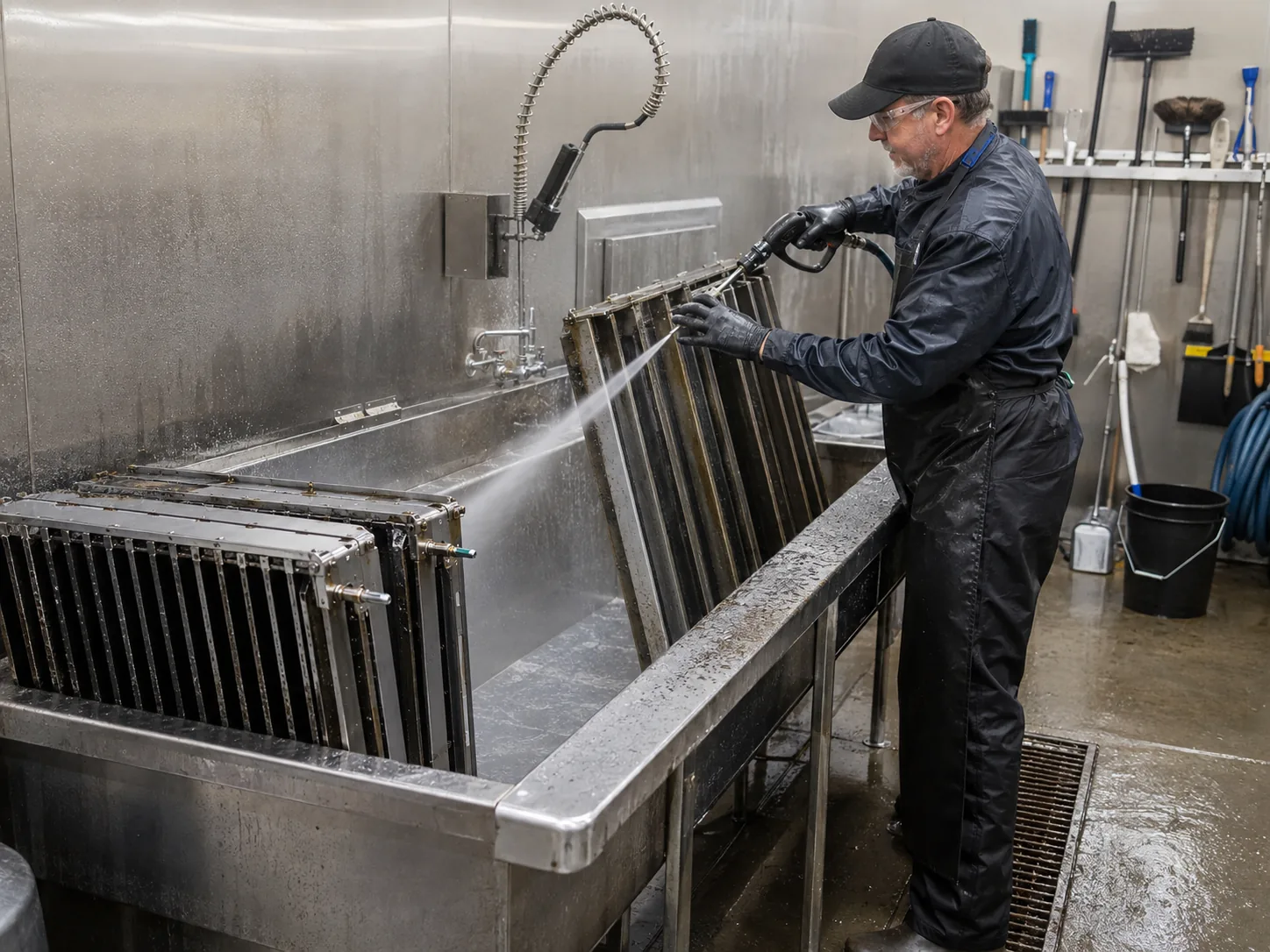 Electrostatic Precipitator Cleaning for Commercial Kitchens