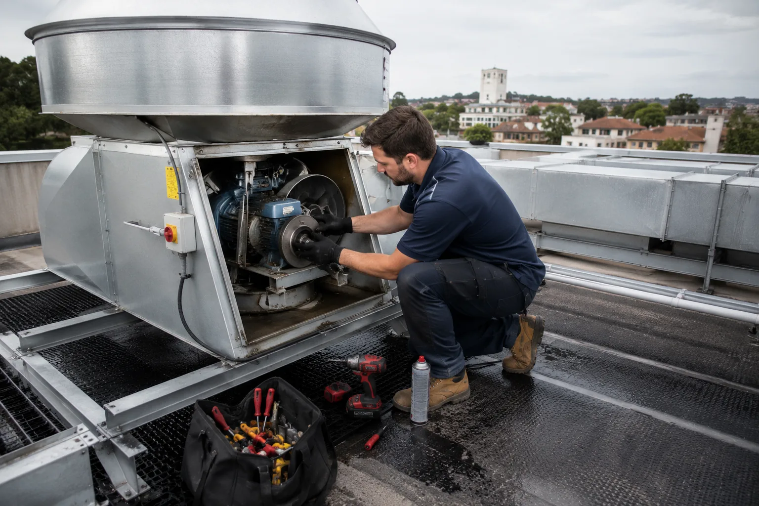 Kitchen Exhaust Fan Cleaning & Repair