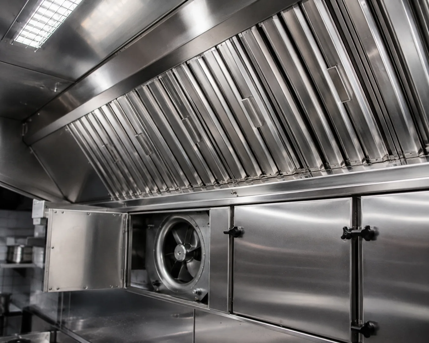 Industrial equipment inspection in a commercial environment